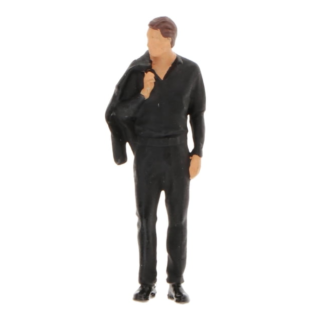Diorama a Pequeña Escala Sunnimix Hombres en trajes 1:64 escenario de personas de figura rm