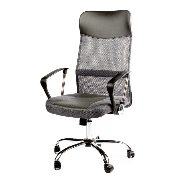 Silla Ejecutiva para Oficina, Urban Design, Ergonómica, Soporte Lumbar, Reclinable 145°, varios colores gris oscuro Grande Urban Design BL-2001 / SA-4006