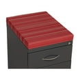 thumbnail image 4 of Hirsh 20" Deep Mobile Pedestal File Cabinet 2 Drawer Box-File, Letter Width, Charcoal, 4 of 9