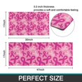 thumbnail image 7 of Pink Breast Cancer Kitchen Rugs Sets Of 2,Anti Fatigue Kitchen Mat Rugs Non Slip Washable,Decorative Kitchen Floor Mats for Kitchen,Sink,Laundry,17"x30"+17"x47", 7 of 7