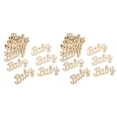 thumbnail image 1 of Baby Letter Wood Pieces, Composite Wood Material Easy Write Safe Use Baby Wood Letters Smoothly  For DIY Manual Auxiliary Material, 1 of 8