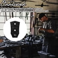 thumbnail image 4 of Soporte de pared para guitarra Onmiwod, paquete de 3 unidades, metal negro, en forma de V, 4 of 7