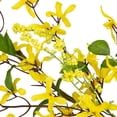 thumbnail image 4 of Northlight Forsythia and Berry Floral Spring Garland - 5' - Yellow, 4 of 6