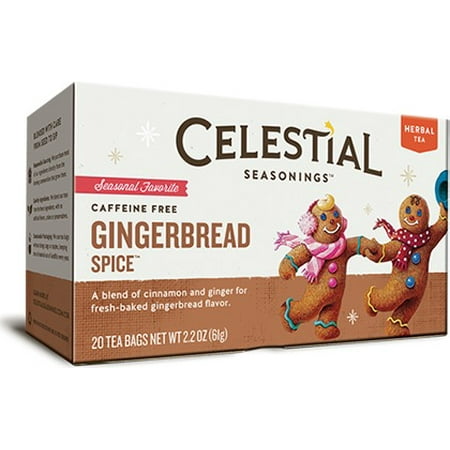 Gingerbread Spice Tea - Gingerbread Spice Celestial Seasonings 20 Bag