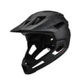 thumbnail image 2 of Casco de bicicleta de cara completa, casco de ciclismo, gorra , cascos protectores, accesorios, casco ligero y cómodo para bicicleta de montaña negro, 2 of 8