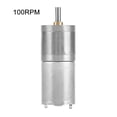 thumbnail image 2 of Joernso DC 12V 25mm 5-1200RPM Metal Gear Reduction Worm Reversible Turbo Geared Motor, 2 of 8