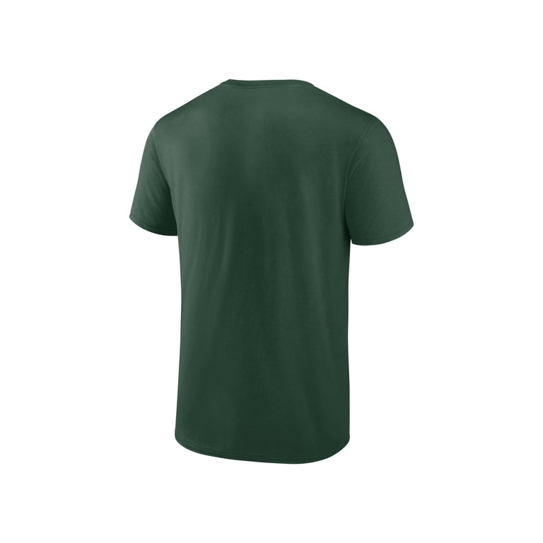 NCAA Michigan State Spartans Men's Green Cotton Short Sleeve T