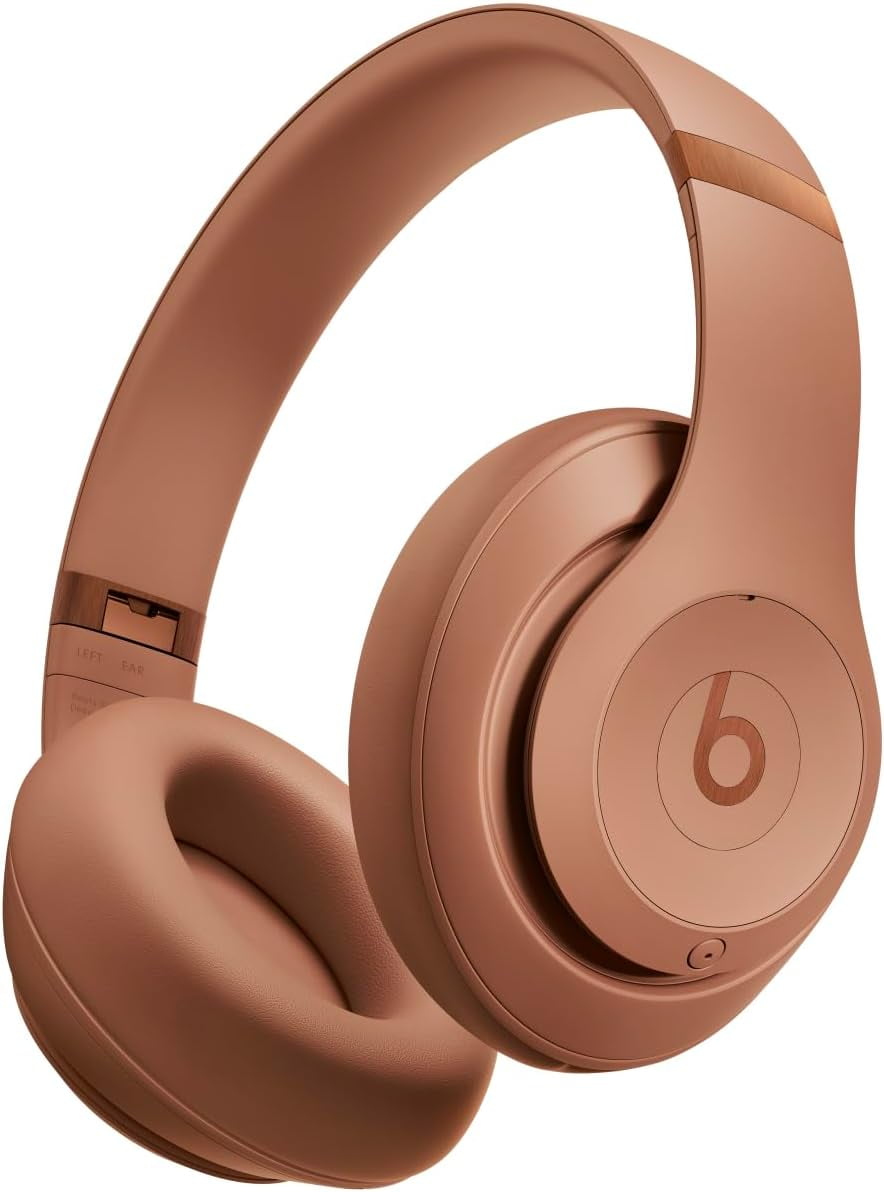 Restored Beats Studio Pro x Kim Kardashian - Bluetooth Noise Cancelling Headphones,Personalized Spatial Audio, USB-C Lossless Audio, Apple & Android Compatibility - Dune (Refurbished)