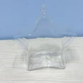 thumbnail image 2 of Modern Refillable Glass Oil Lamp Clear Glass Oil Lamp Unscented Ornament with Cotton Wick for Essential Oil emergency household Decoration Friend Five-pointed star, 2 of 8