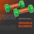 thumbnail image 3 of De neopreno 3 kg (par) , pesas para ejercicio funcional, fuerza, resistencia y cardio, 3 of 7