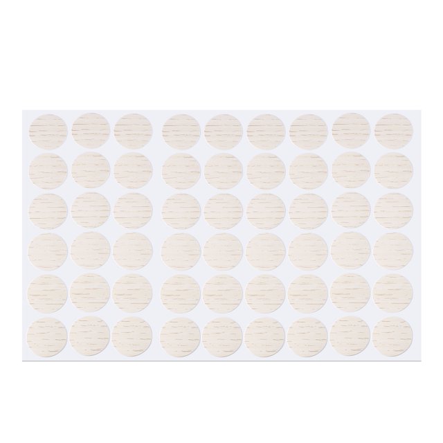 Muebles Autoadhesivo Cubre Tornillos Tapas engomadas del Ornamento Beige 54 en 1