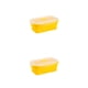 thumbnail image 4 of Cateissary Ligero y compacto para llevar Con y especificaciones para elegir Se puede calentar amarillo 800 ml amarillo 800ml 2Conjunto, 4 of 6