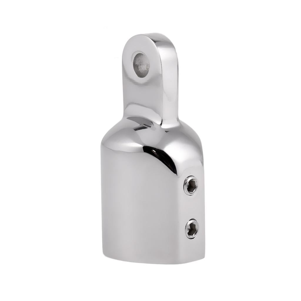Wzmzjy Boat Bimini Top Fittings - 2x Deck Hinge with Quick Release Pin + 2x 1inch 25mm