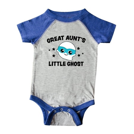 

Inktastic Cute Great Aunt s Little Ghost with Stars Gift Baby Boy Bodysuit