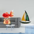 thumbnail image 2 of Estatua de y de hierro del Feng Shui chino, decoración de escritorio, regalo de año Nuevo, bonita escultura, adorno de mesa para la entrada, 2 of 8