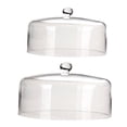 thumbnail image 4 of QualitChoice 2x Clear Cake Dome Cover Cake Tray Cake Lid Cover for Candy Birthday Wedding, 4 of 6