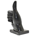 thumbnail image 3 of Adam & Friends Thumbs Up Sculpture | Black, 3 of 6