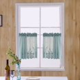 thumbnail image 2 of 1 pcs Petit Produit Fini Frais Tringle Rideau en Dentelle Draperie Maison Cuisine Visière, 2 of 21