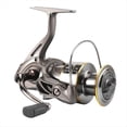 thumbnail image 1 of Carrete de Pesca Luya, Rueda Giratoria de Metal para Lanzamiento A Larga Distancia, Carrete Giratorio, Engranaje para Carrete (Bola de Agarre de Goma Suave), B, 1 of 8