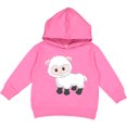 thumbnail image 2 of Inktastic Cute White Lamb Toddler Hoodie, 2 of 4