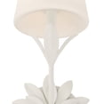 thumbnail image 2 of 571-OP-MT Crystorama Lighting Broche - 1 Light Wall Sconce-15 Inch Tall and 6.5 Inch Wide-Matte White Finish, 2 of 7