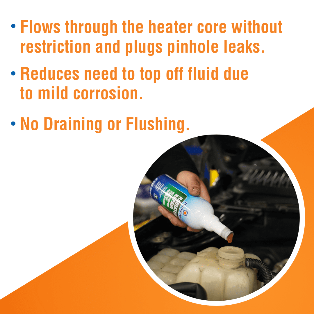 (6 pack) Permatex 30301 Radiator Repair - Stop Leak, 16 fl oz, Protecting Against Coolant Loss, Stopping Leaks and Seepage from Head Gaskets
