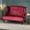 WINE RED, variant on Rustic Sofas, LOVESEAT, Black Modern Sofas,Velvet Leather Sofas, Furniture Primary Living Space Sofas