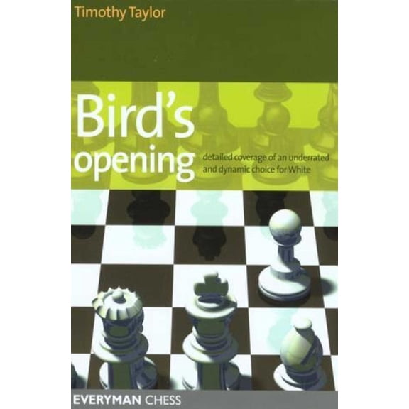 Everyman Chess Birds Opening, (Paperback)