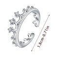 thumbnail image 3 of TIMIFIS Rings Knuckle Stacking Rings TITANIUM Titanium Steel Frosted Ring Stainless Steel Ring Male Rings for Women;Teen Girls;Man - Summer, 3 of 7