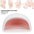 thumbnail image 3 of Luz LED UV Para Secador De Uñas Profesional De 72 W Con Pantalla LCD, 36 Cuentas De Luz, 3 Modos Sin Dolor, Base Desmontable, Para Uso Doméstico Y De Salón, 3 of 7