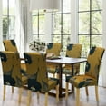 thumbnail image 2 of SUKAIKEQA Stretchy Chair Slipcovers for Dining Room Chair seat,Chair Covers for Dining Chairs Set of 6,Stretch Dining Room Chair Cover Kitchen Parsons Chair Slipcovers, 2 of 6