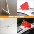 thumbnail image 3 of OULII 12Pcs White Car Flagpole Set Easy Install Durable Plastic Rods for Vehicle Exterior Mounting, 3 of 8