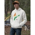 thumbnail image 2 of India Land Hoodie Men -Image by Shutterstock, Male x-Large, 2 of 4
