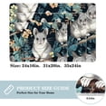 thumbnail image 2 of Animal Non-Slip Machine Washable Polyester Kitchen Mat Indoor Rug Kitchen Rug, 2 of 6