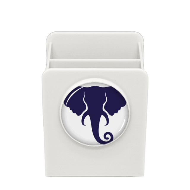 Tailandia me encanta Tailandia corazon elefante Estuche de escritorio
