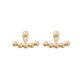 thumbnail image 4 of Pendientes de perlas francesas con diseño de aguja de plata S925 para mujer, pendientes retro coreanos, pendientes sencillos populares, 4 of 5