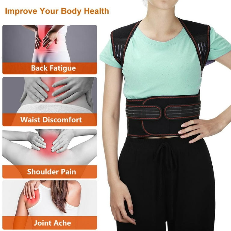 Heat Vest 108 Magnetic Physical Therapy Belts Warm Compress to Keep Warm  and Protect Shoulder and Back Neck Guard Vest Massager - China Back  Support, Waist Protector
