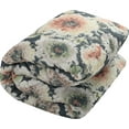 thumbnail image 3 of Nanshing Millie 7 Piece Floral Shabby Chic Comforter Set, Queen, Navy/Blush, 3 of 9