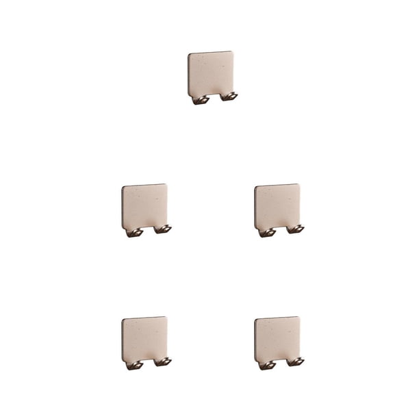 Soporte para afeitadora Bearachild colgador de pared adhesivo dorado 5piezas