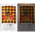 thumbnail image 2 of Caroline's Treasures BB7114CNL Thanksgiving Turkey Wink Ceramic Night Light, 6x4x3", multicolor, 2 of 2
