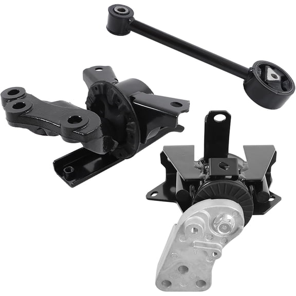 labwork Engine Motor Mount Set Replacement for Mirage 2014 - 2022 Replacement for Mirage G4 2017 - 2022 1.2L
