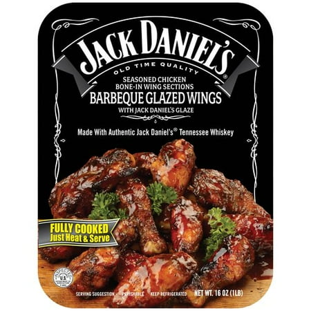 Jack Daniel's Barbeque Glazed Wings with Jack Daniel's Glaze, 16 oz