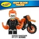 thumbnail image 1 of Figuras Lego Minifiguras De Bloques De Construcción Deadpool SpiderMan Ghost Rider Moto, 1 of 4