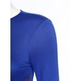 thumbnail image 6 of Alvivi Women's Asymmetrical Praise Dance Dress Long Sleeve Church Worship Performance Costume Blue M, 6 of 7