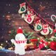 thumbnail image 5 of 3 sets Botellas de jugo vacías de Navidad con decoración de sombrero y bufanda Jugues Gingerbread Man Bottle, 5 of 8