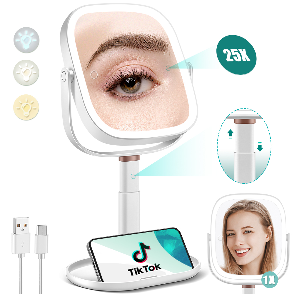 BBeauty Planet Lighted Makeup Mirror, 20X/1X photo 7