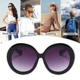 thumbnail image 5 of Lunettes de Soleil Rondes à Grande Monture à la Mode, Prise de Vue de Rue, Personnalité, Tendance, en PC, 5 of 5