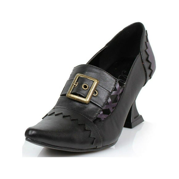 Ellie Shoes E-301-Quake Talon 3 Pouces Chaussure Costume Sorcière pour Femmes. Noir / 7