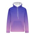 thumbnail image 5 of QUINDOS Mens Sweatshirts Zipper Gradient Color Hoodies for Men Sherpa Long Sleeve Casual Pullover Tops Kangaroo Pocket, 5 of 5
