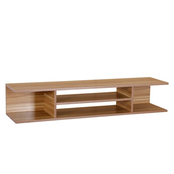 Mueble para TV Ilios Innova Repisa Flotante Color Maple